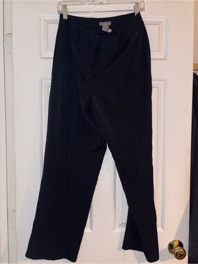 Investments Black Dress Pants - Straight Leg